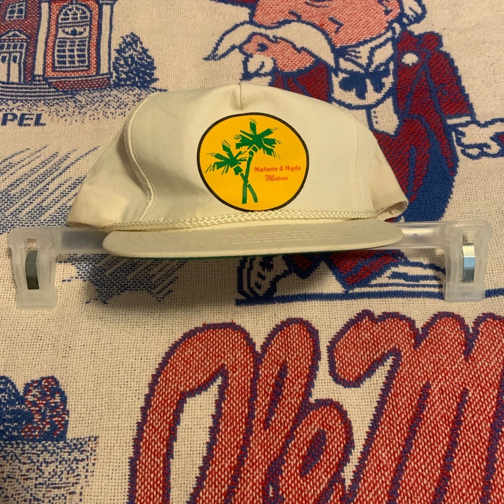 White Vintage Rope Hat